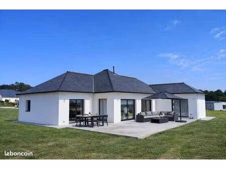 maison neuve – plain-pied – 120 m² – terrain 1 739 m² – locunolé (29310)