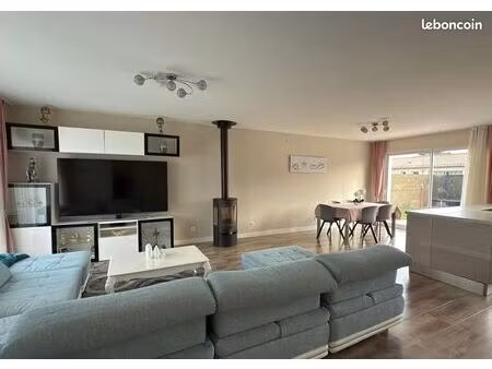 maison - 89m² - 3 chambres - jardin