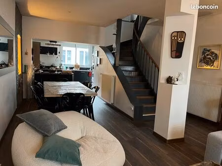 maison 5 pieces 110 m² + maison 25 m² attenante