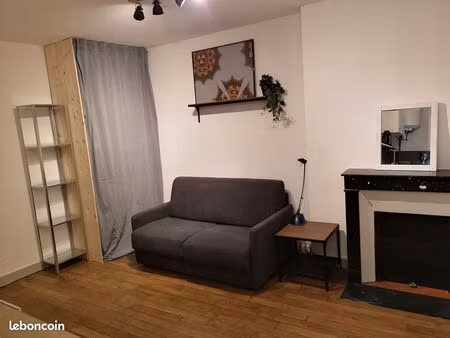 studio meublé 20 m² – quartier mairie de saint-ouen – métro 14 & 13