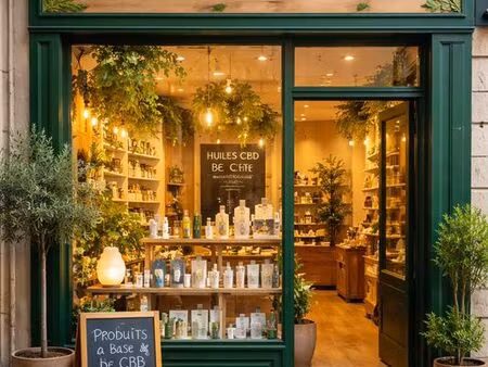 à vendre – fonds de commerce cbd & huiles essentielles et tisanes bio