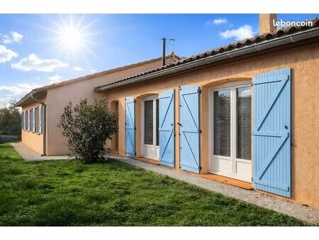 maison de plain-pied t4/t5 – terrain 1 290 m² – grenade