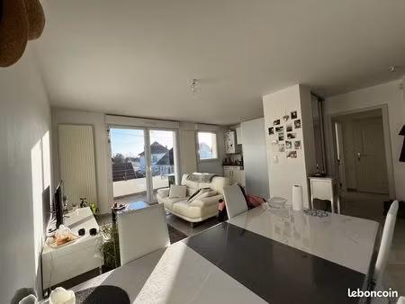 lutterbach rue du printemps ravissant f2 en 1er etage avec terrasse et cave