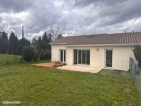 maison de plein pied récente