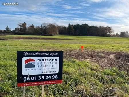 terrain 408 m² becon les granits