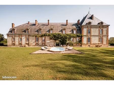 château de luxe à nettancourt avec 10 chambres  7 salles de bains  jardin et garage – vivr