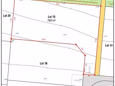 terrain 769 m² tigy