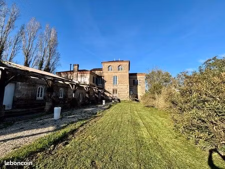 maison de maître à rénover – bourran (47320) – parc 15 000 m² – fort potentiel