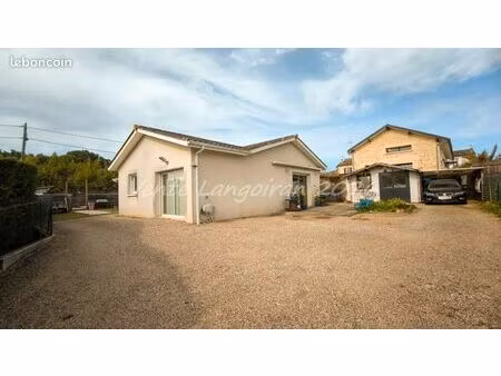 maison plain-pied 130 m² piscine 2x5 – dpe b / ges a – haut-langoiran 325000