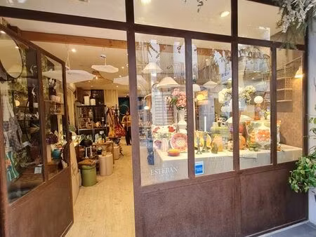 a vendre - fonds de commerce décoration  textiles & accessoires