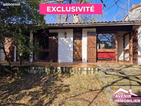 maison à vendre – 2 chambres  abords du lac – lacanau