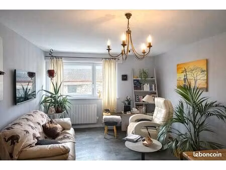 appartement 3 pièces 60 m² loué - parking - cave