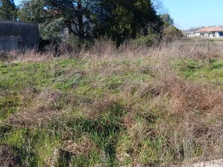 terrain à construire