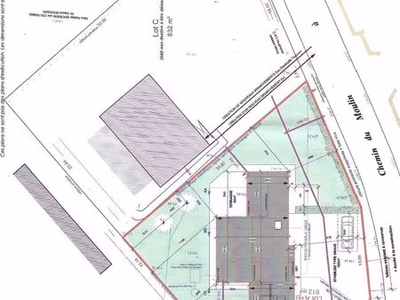 terrain 612 m² orvilliers