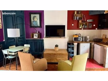 studio quartier des cordiers à 120 m de la plage