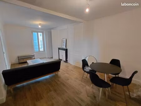 grand t2 40m² meublé rénové centre ville de mâcon - rue lacretelle
