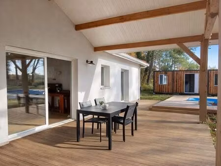 maison avec piscine sur sinderes