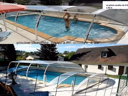 maison plus gite et piscine sur l'axe rocamadour et sarlat