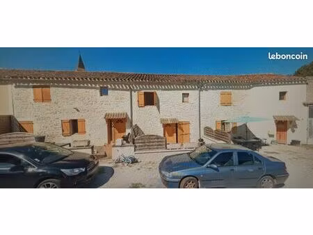 maison pierre t3 62m2 sauzet