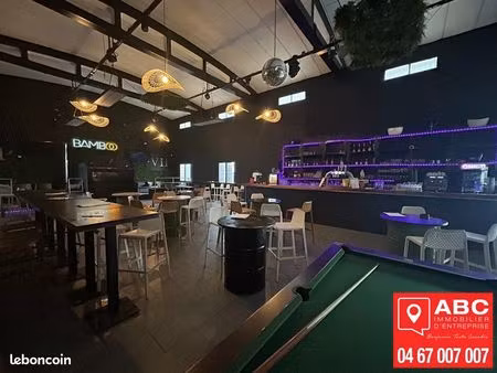 fonds de commerce 250 m² sète