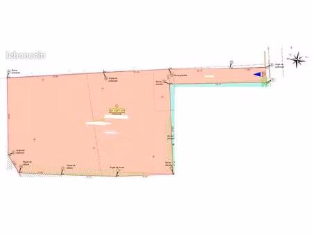 terrain 2000m2 boiry-becquerelle