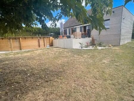 maison avec grand terrain