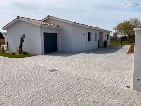 maison moderne – environnement calme – dpe a – 100 m² + garage – terrain 623 m² (construct