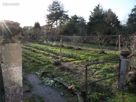 terrain a construire + maison