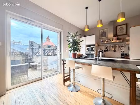 maison de ville 4 pièces – centre-ville / quartier république / gare – le mans