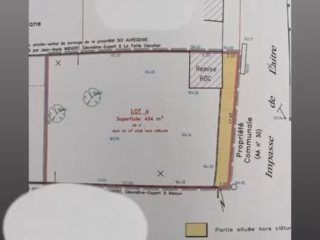 terrain à vendre 440 m² – belle opportunité à saisir