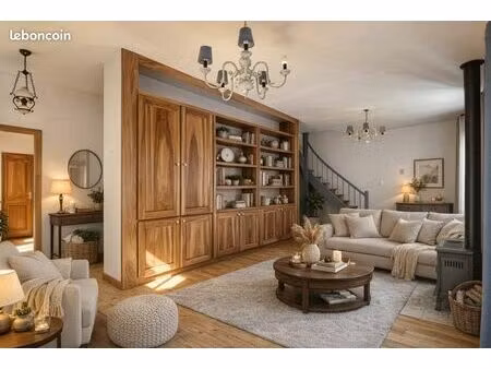 maison individuelle 160 m² avec suite parentale  garage et dépendance – village dynamique