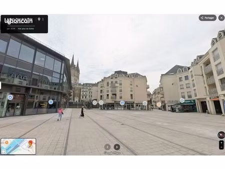 murs commerciaux loués – hyper centre-ville angers – investissement locatif