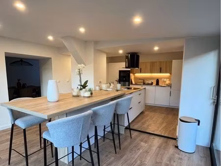 maison de 160m2 + garage + jardin