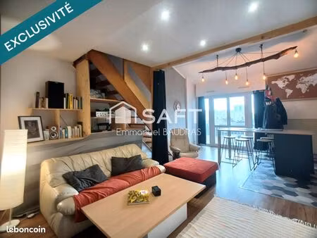 duplex 2 pièces 56 m²