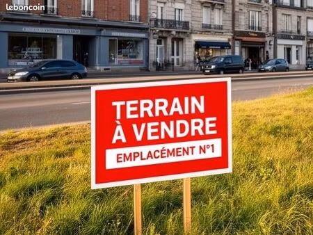 rare terrain à vendre à bois-guillaume route de neufchâtel mairie