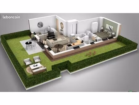 appartement 3 pièces 68 m²