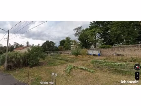 beau terrain viabilisé à unieux  exposé plein sud