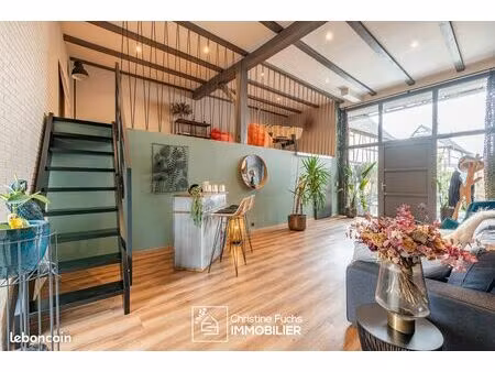 maison coup de cœur esprit loft avec piscine - à reichstett