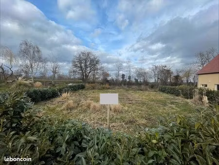 terrain viabilisé 7 5 ares – muntzenheim (68320) – cadre calme proche canal