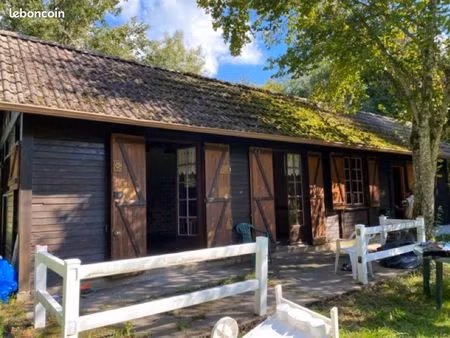 superbe chalet en bois 80m2. déjà démonter