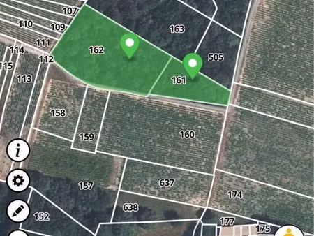 terrain non constructible 3928m2