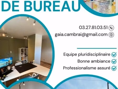 location bureau pour professionnel paramédical