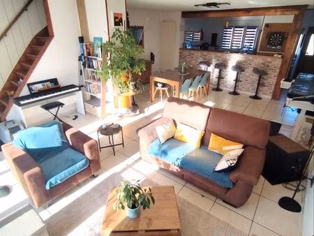 maison 6 pièces avec jardin