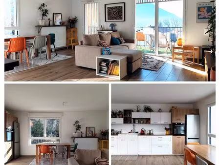 t4 très lumineux - 86m² - beaux volumes et magnifique vue