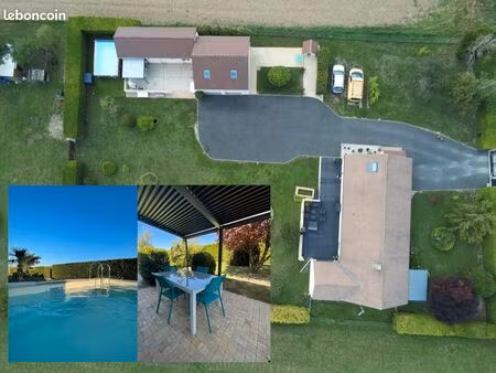 ensemble immobilier maison de plain pied + dépendances
