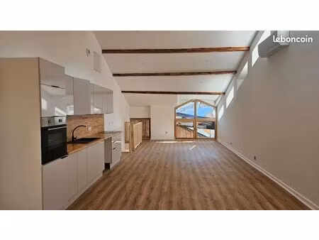 duplex inversé t3 rénové centre bsm