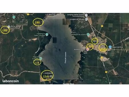 forêt 1 300 m² lacanau