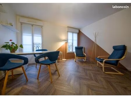 cabinet medical meuble de 17 m2 avec kitchenette