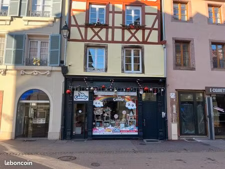 pas de porte local commercial centre ville de colmar