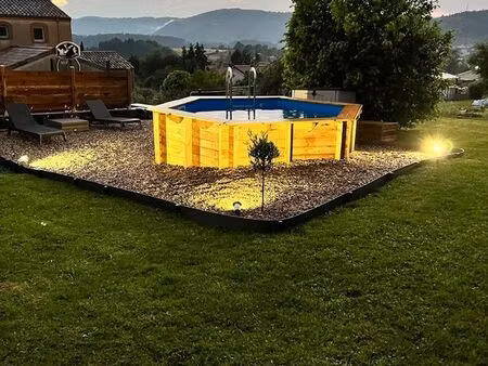 maison secteur unieux / terrain 960m2 / piscine